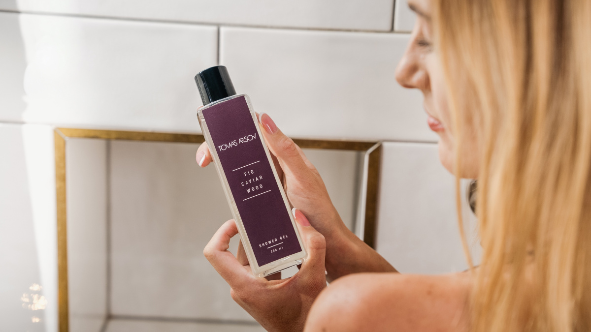 FIG CAVIAR WOOD Sprchový gel