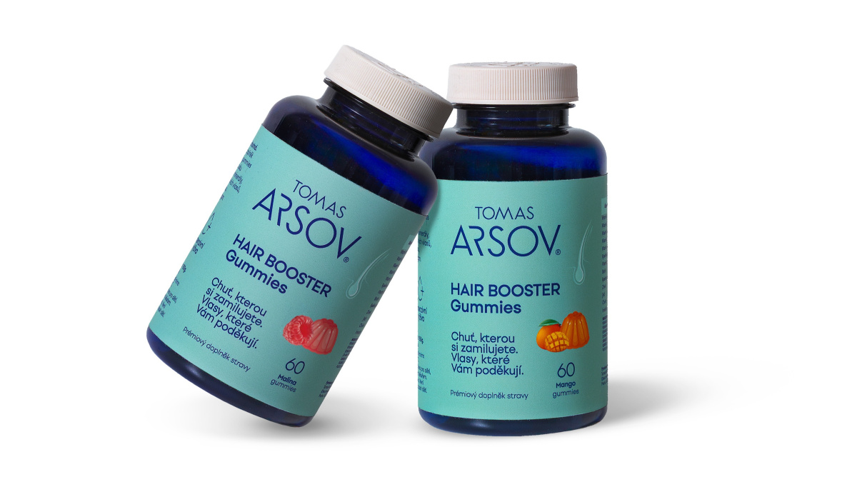 HAIR BOOSTER Gummies Mango a Malina