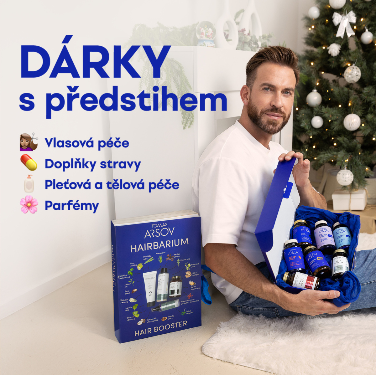 Zpříjemněte si čekání do Vánoc s pohodlným nákupem produktů od Tomas Arsov