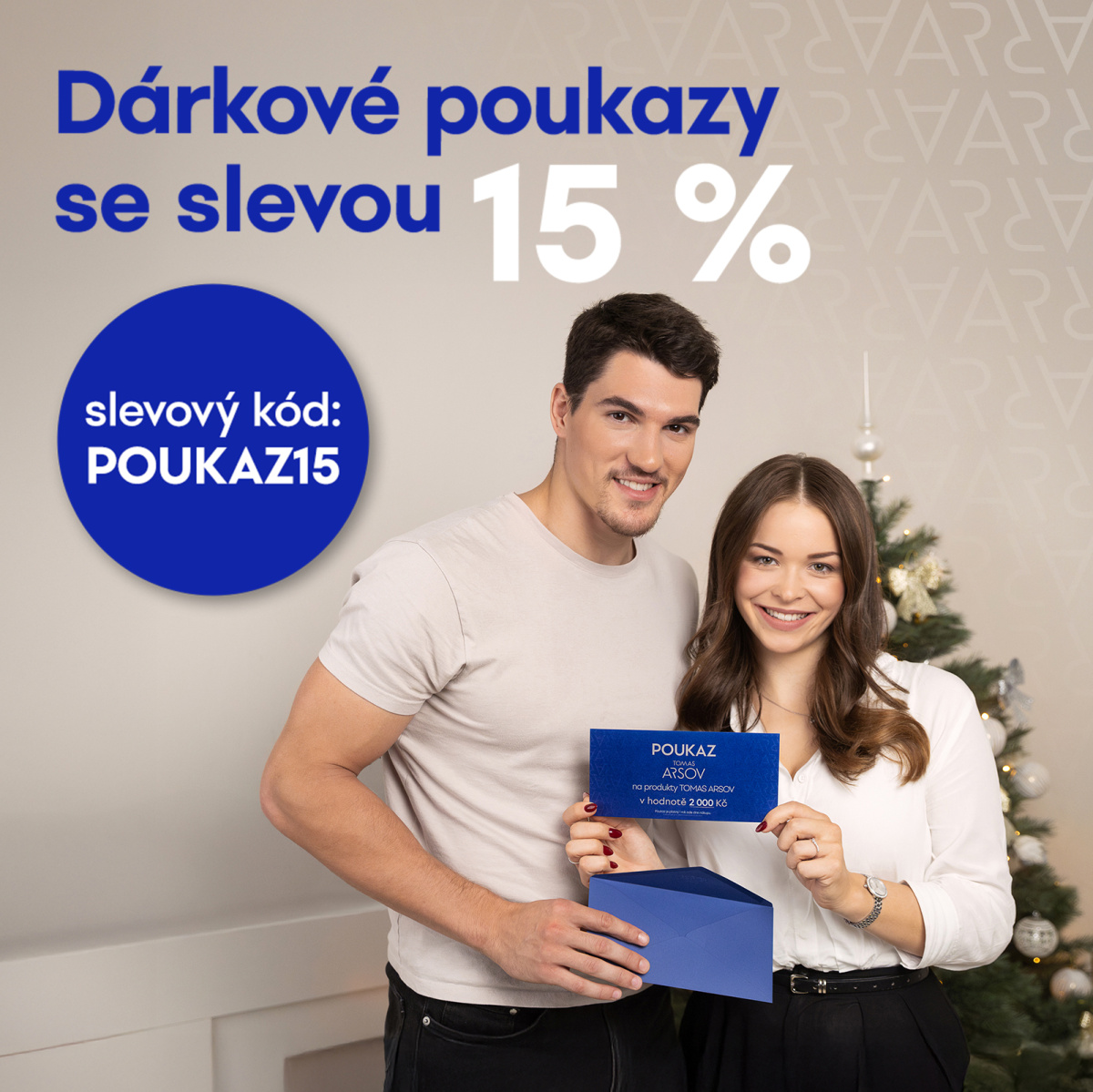 Dárkové poukazy, které na Vánoce potěší, nyní se slevou 15 %