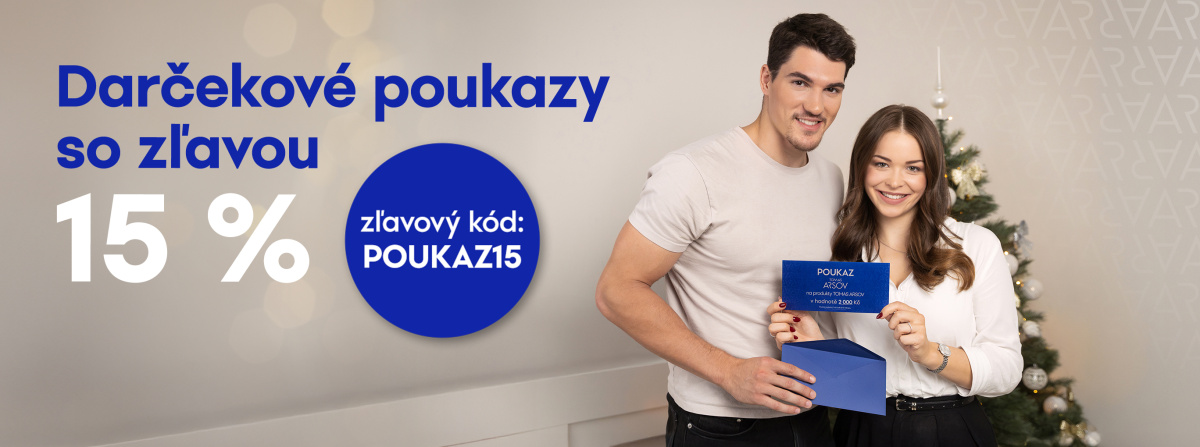 Darčekové poukazy, ktoré na Vianoce potešia, teraz so zľavou 15 %