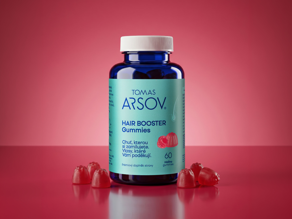 HAIR BOOSTER Gummies Malina