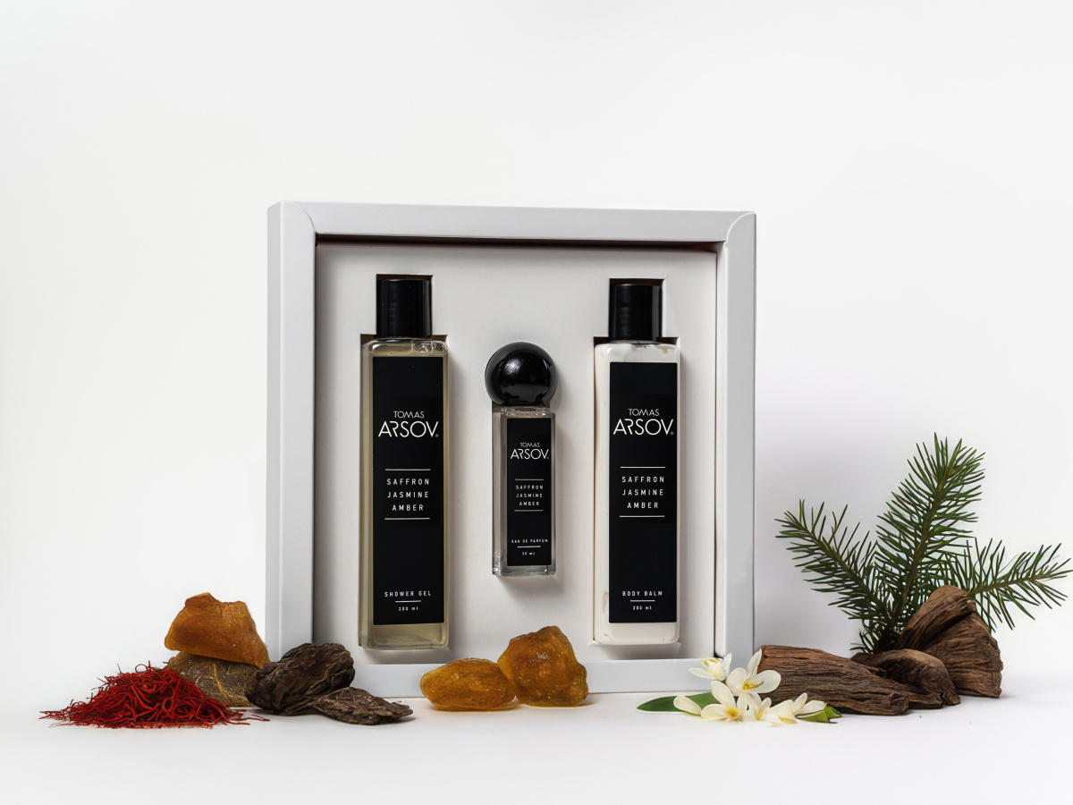 SAFFRON JASMINE AMBER Dárková kazeta