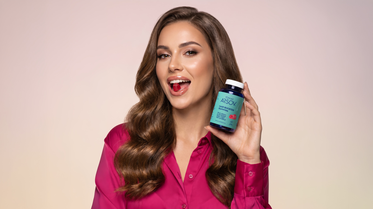 HAIR BOOSTER Gummies Mango a Malina