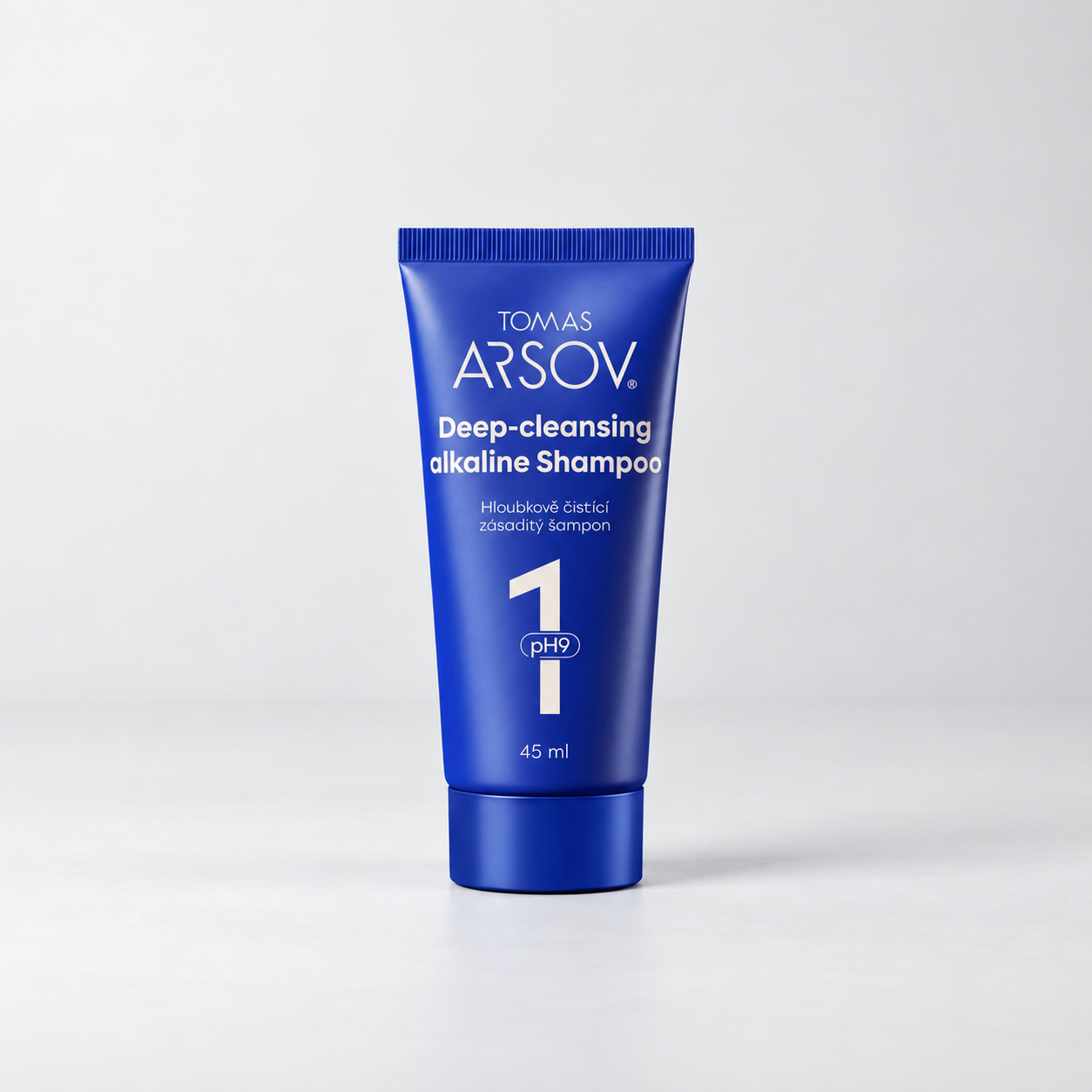 BACK2BASICS Hloubkově čisticí zásaditý šampon pH9 45 ml + odstraňovač silikonů a minerálů 4 g