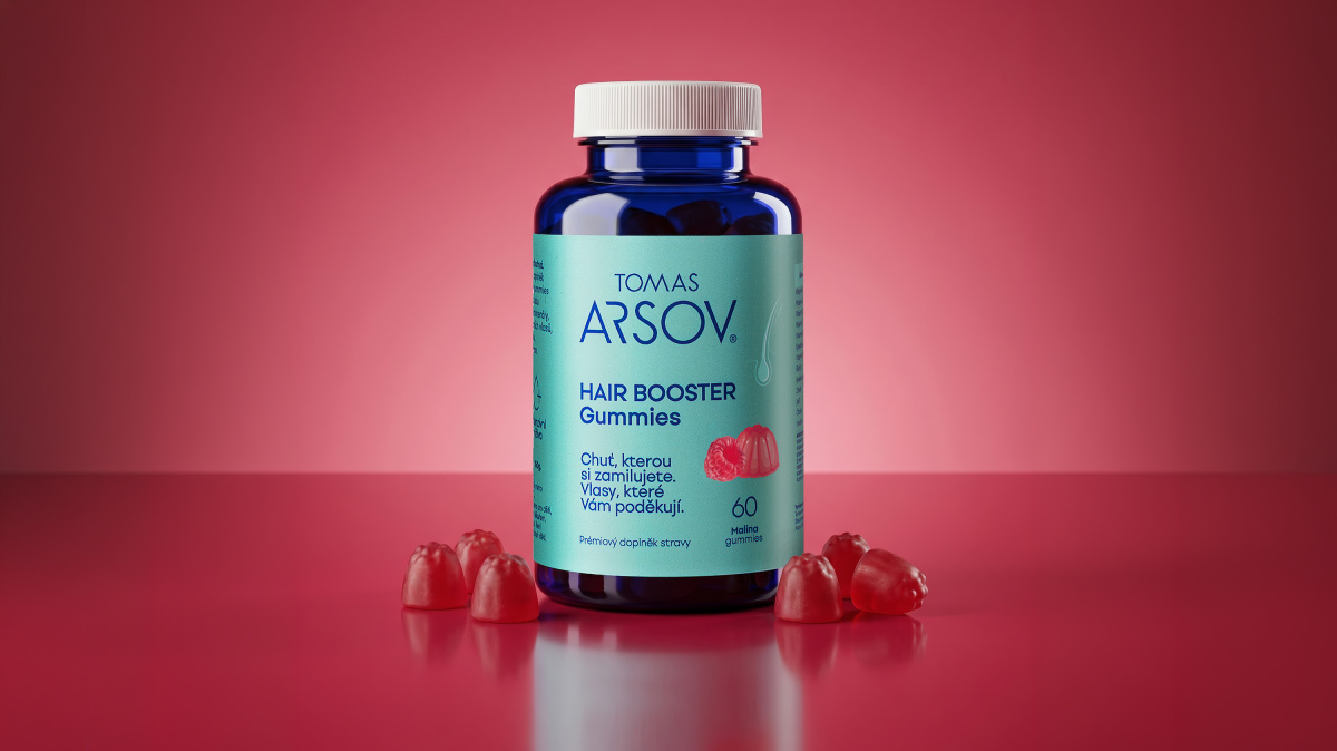 HAIR BOOSTER Gummies Malina