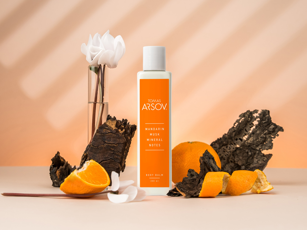 MANDARIN MUSK MINERAL NOTES Tělový balzám