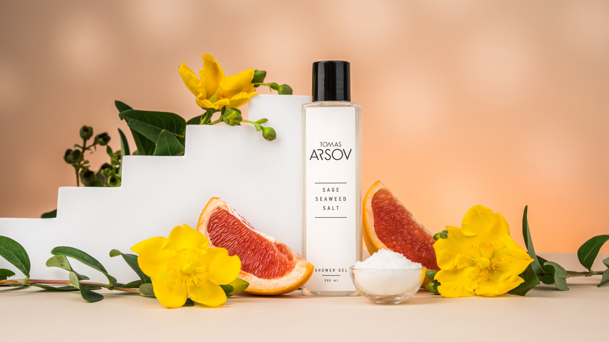 Šalvia morská soľ Parfum a sprchový gél
