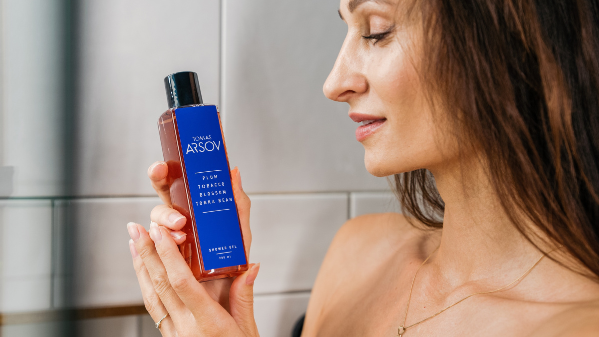 PLUM TOBACCO BLOSSOM TONKA BEAN Sprchový gel