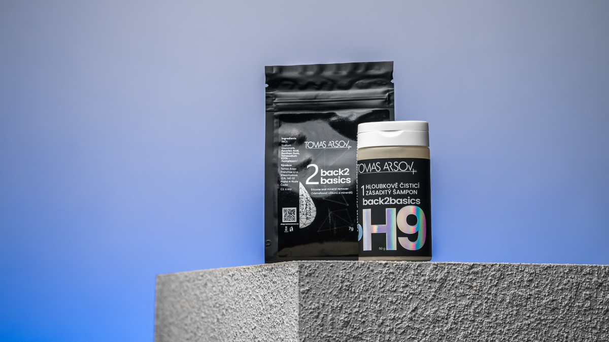 Komplexní péče - Hloubkové čištění vlasů