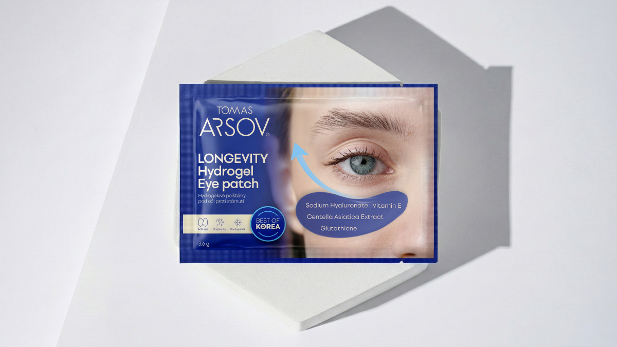 LONGEVITY Hydrogelové polštářky pod oči