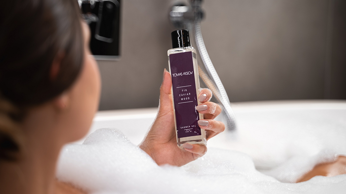 FIG CAVIAR WOOD Sprchový gel
