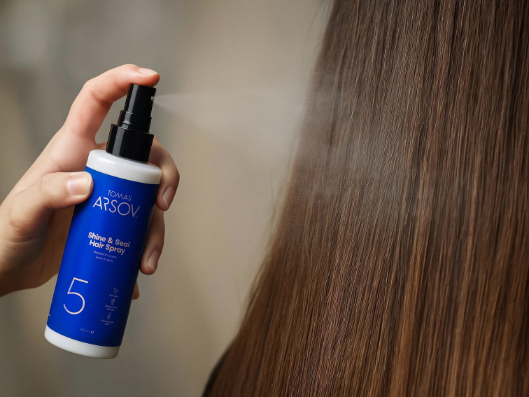 2x SHINE & SEAL Hair spray