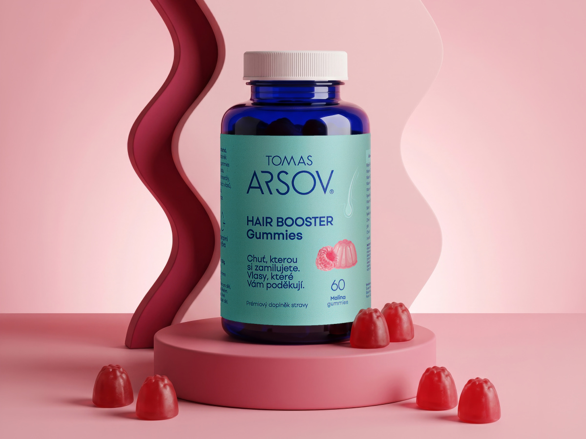 HAIR BOOSTER Gummies Mango a Malina