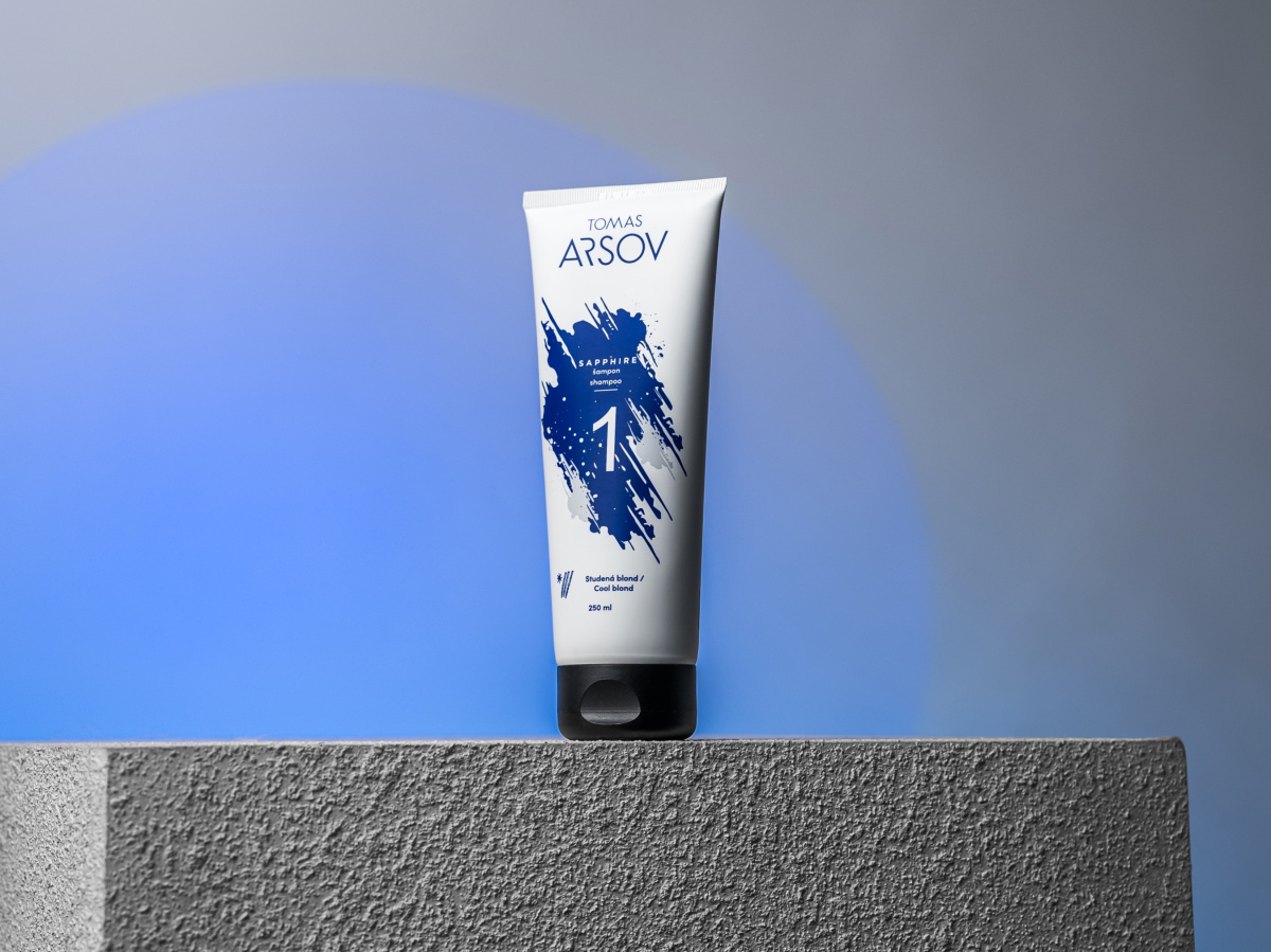 SAPPHIRE Šampon na podporu studených tónů