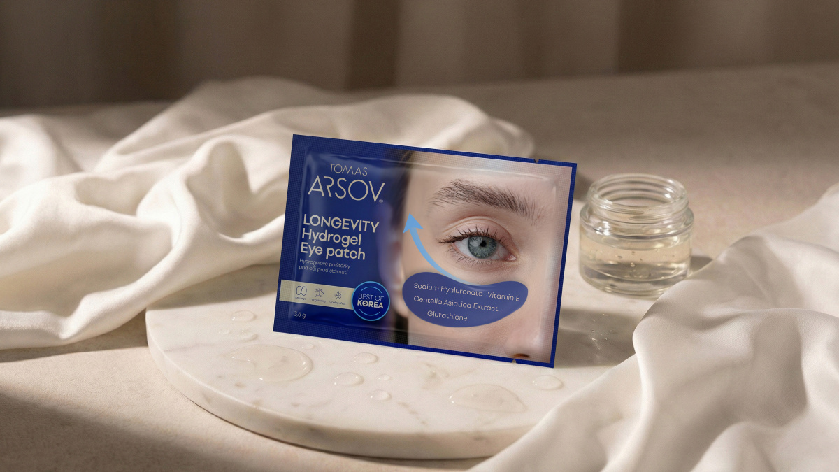 LONGEVITY Hydrogelové polštářky pod oči