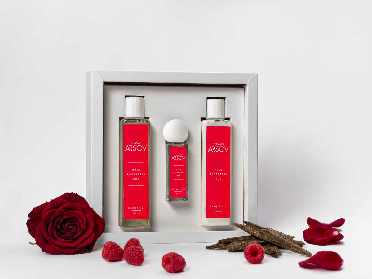 ROSE RASPBERRY OUD Dárková kazeta