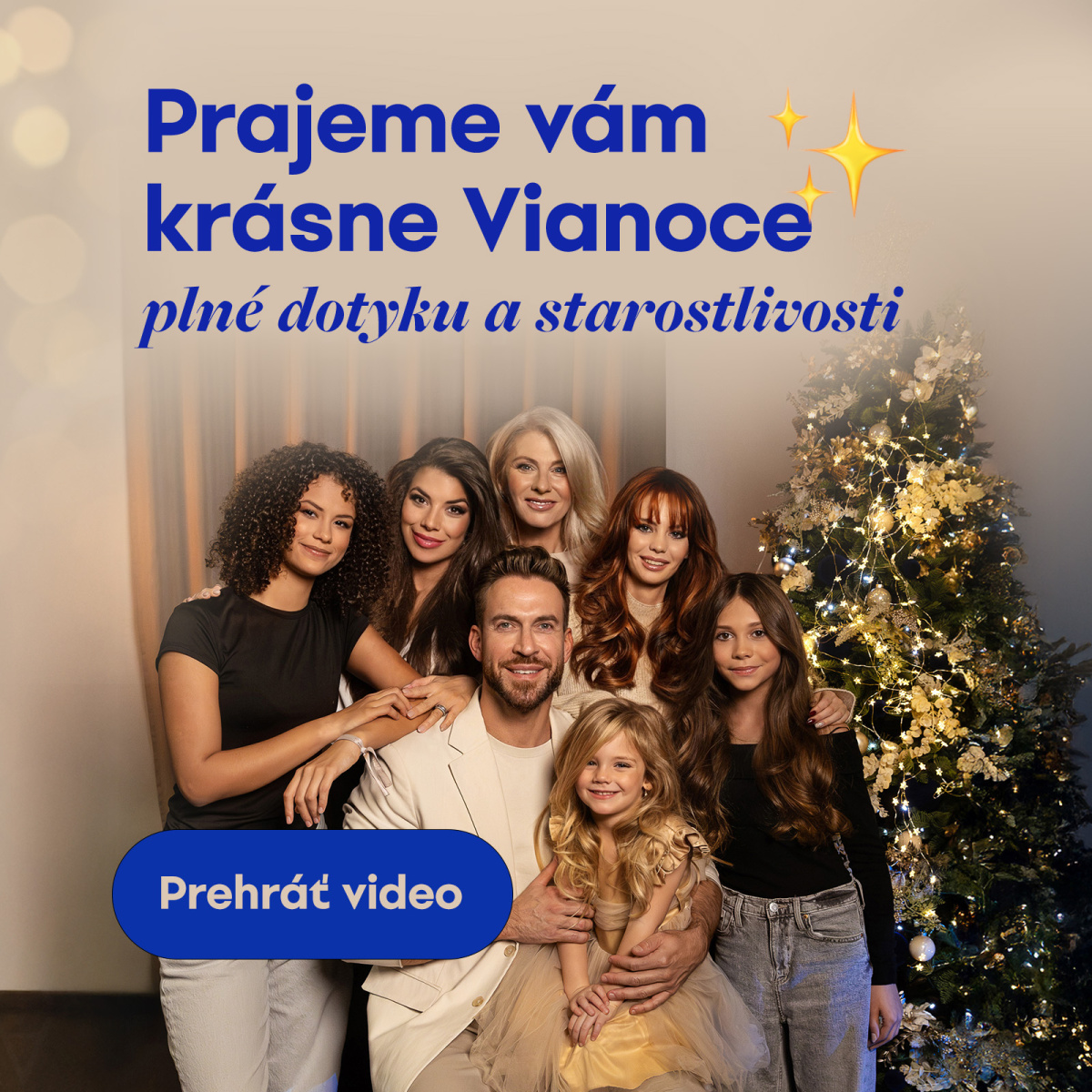 Prajeme krásne Vianoce.