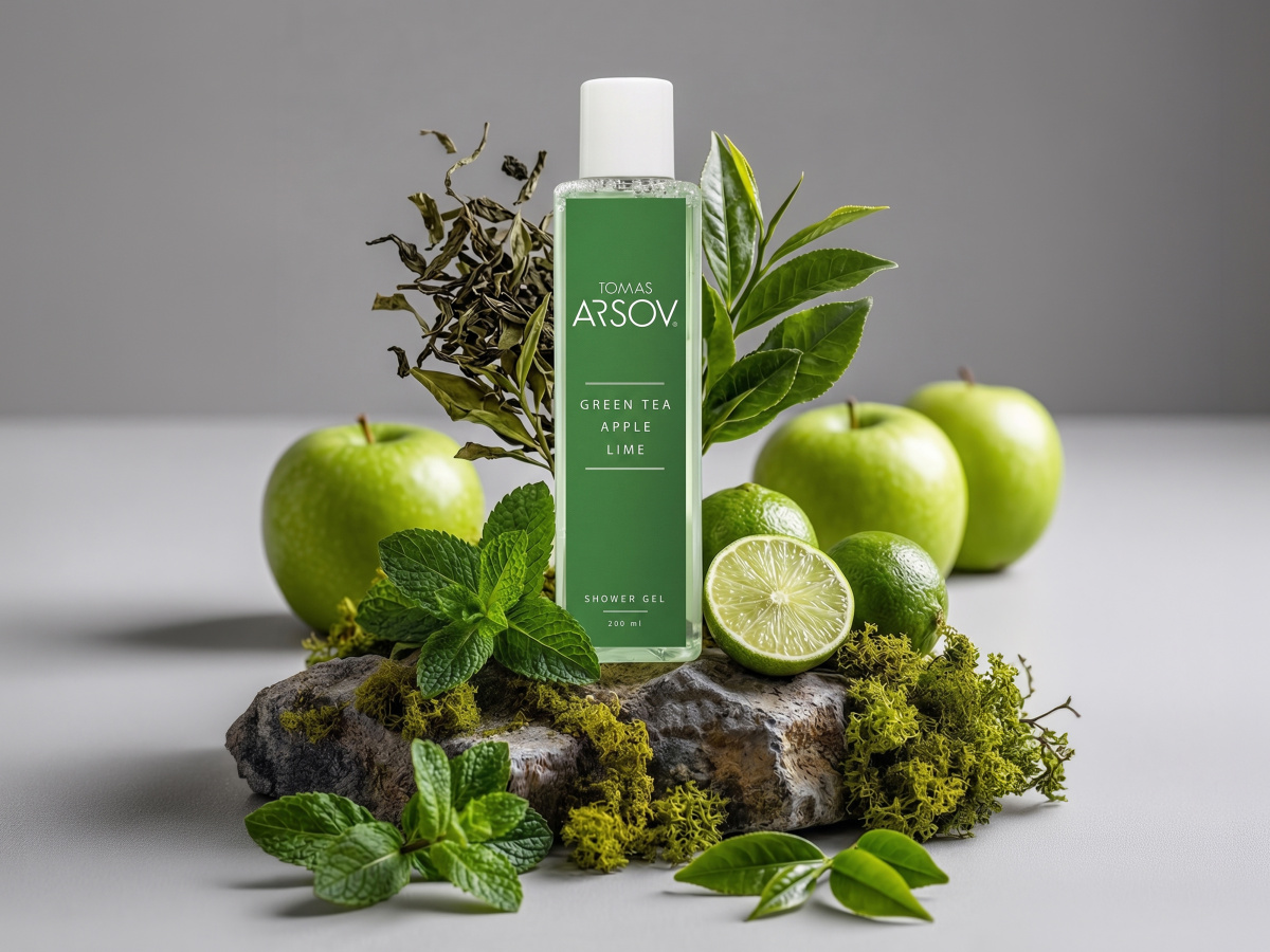 GREEN TEA APPLE LIME Sprchový gel