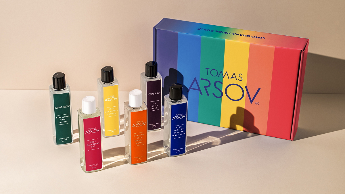 RAINBOW Shower gel set