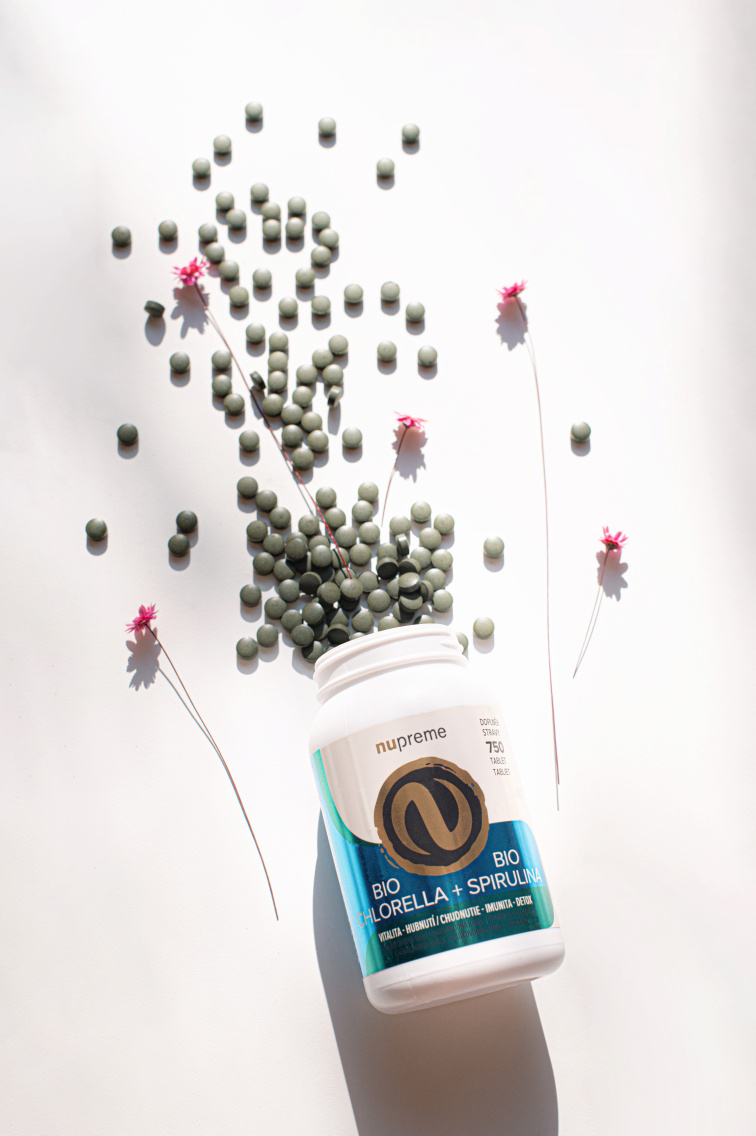 Chlorella + Spirulina 120tbl BIO