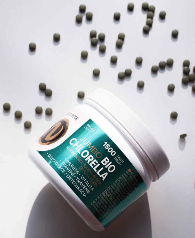 Chlorella Jumbo 1500 tbl. BIO