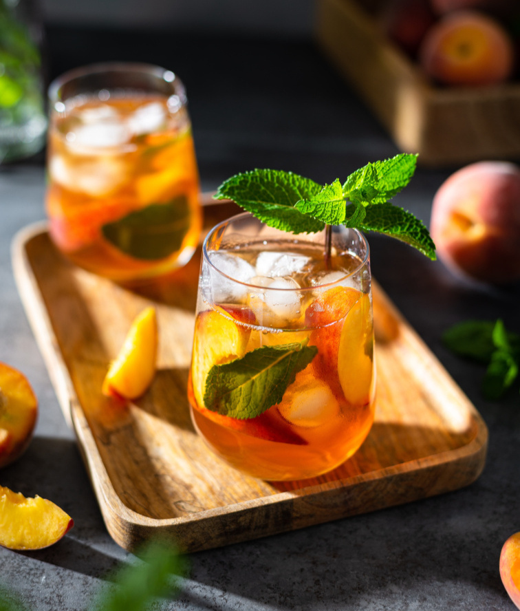 Kombucha Peach & Lemon grass 330 ml BIO