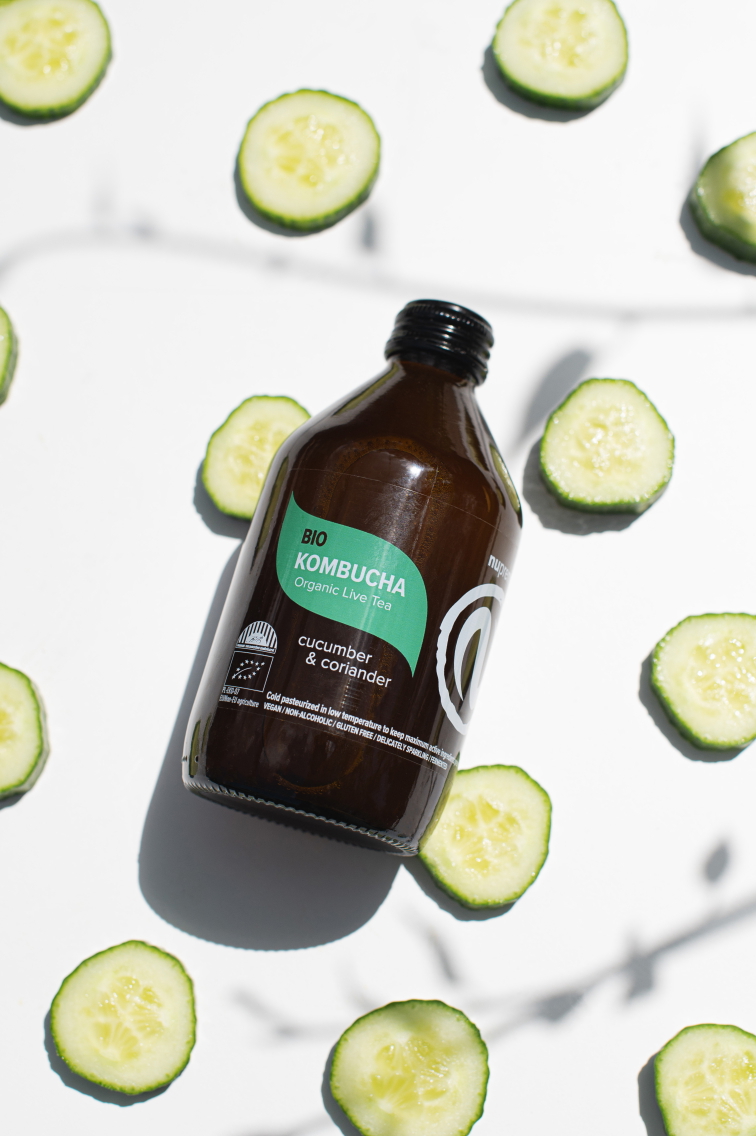 Kombucha Cucumber & Coriander 330 ml BIO NUPREME