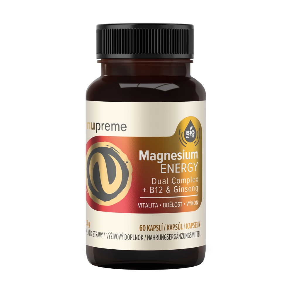 Magnesium ENERGY 60 kapslí