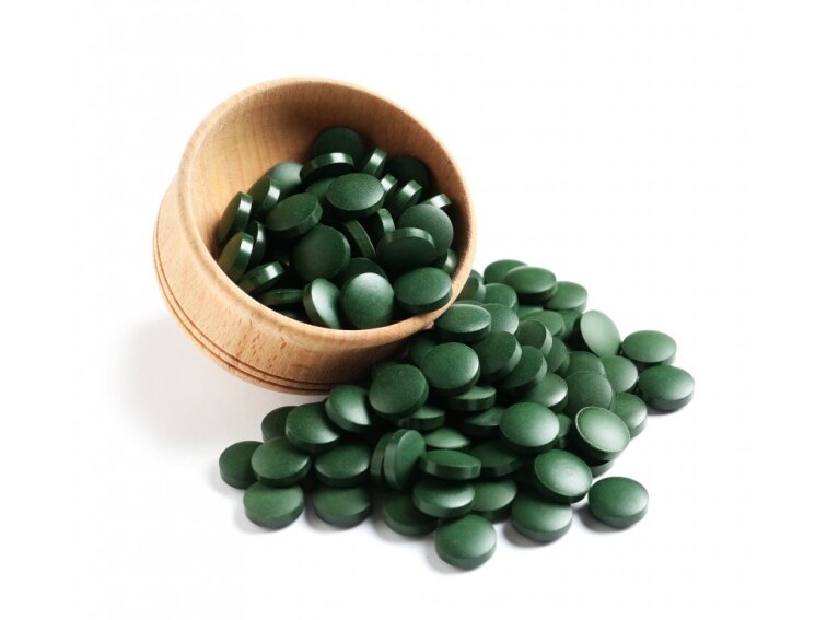 Chlorella + Spirulina 750 tbl. BIO NUPREME