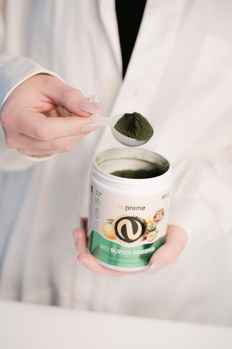 Super Greens Mango & Maracuja 130g BIO