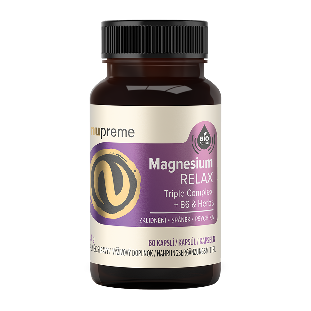 Magnesium RELAX 60 kapslí