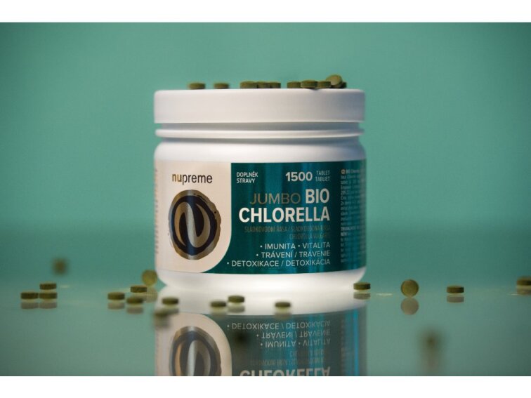 Chlorella Jumbo 1500 tbl. BIO