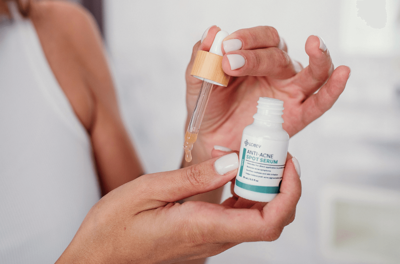 Lokální sérum na akné s okamžitým účinkem LOBEY®
