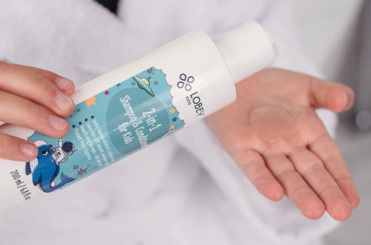 Šampon s kondicionérem LOBEY® Kids
