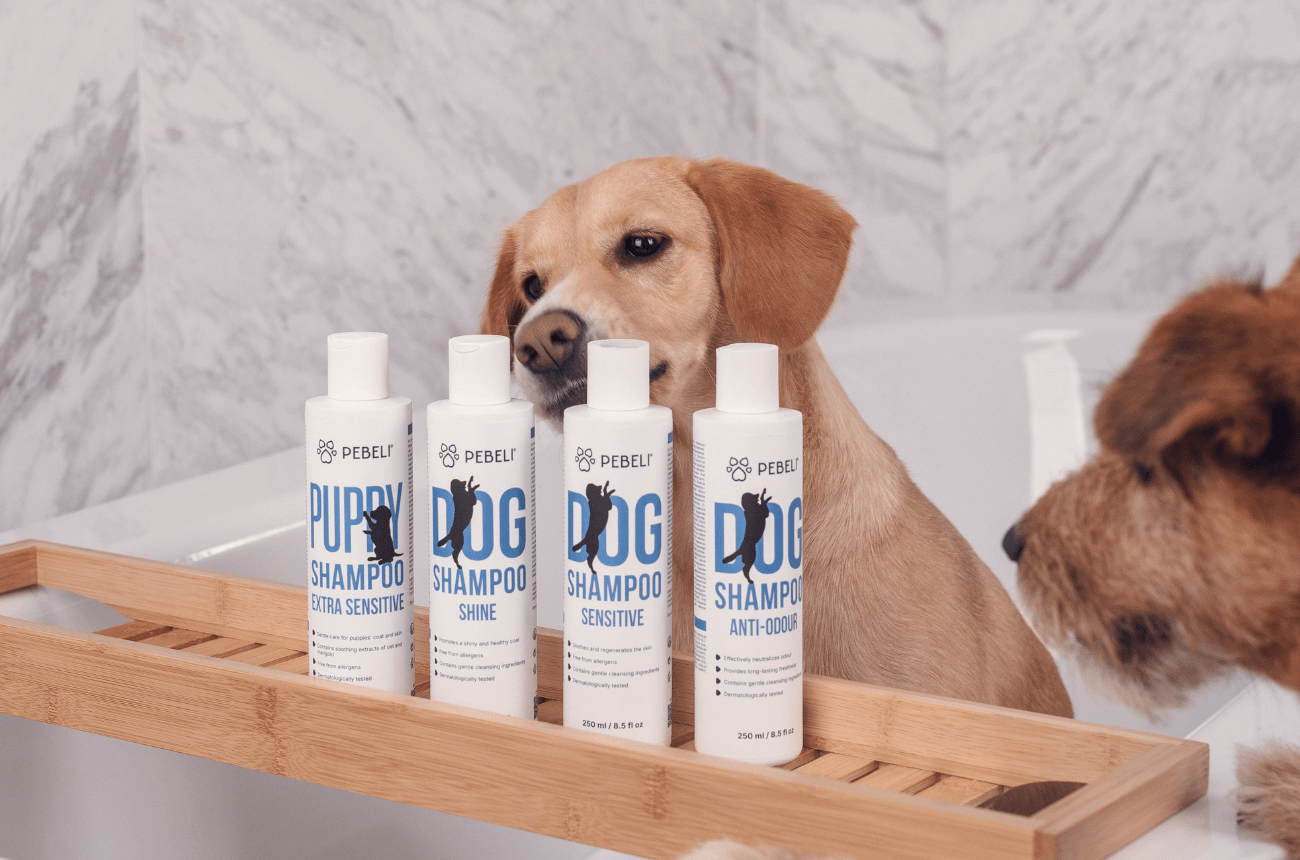 Šampon pro psy proti zápachu PEBELI