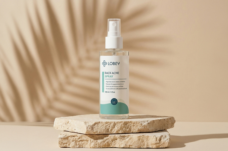 Tělový sprej při akné na zádech | 150 ml