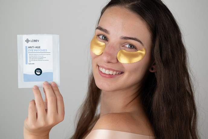 Hydrogelové anti-age polštářky pod oči od LOBEY