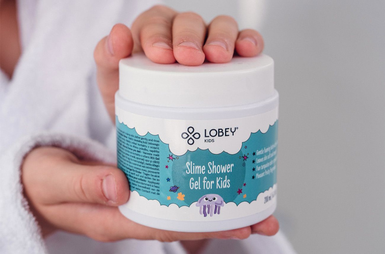 Sprchový gel – sliz pro děti LOBEY®