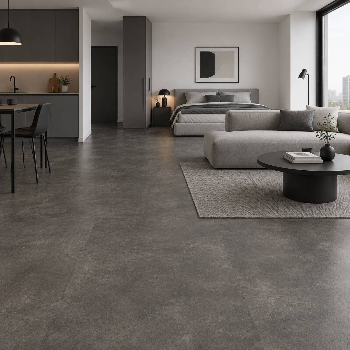 Expona Domestic 5889 Crystal Cement - lepená vinylová podlaha