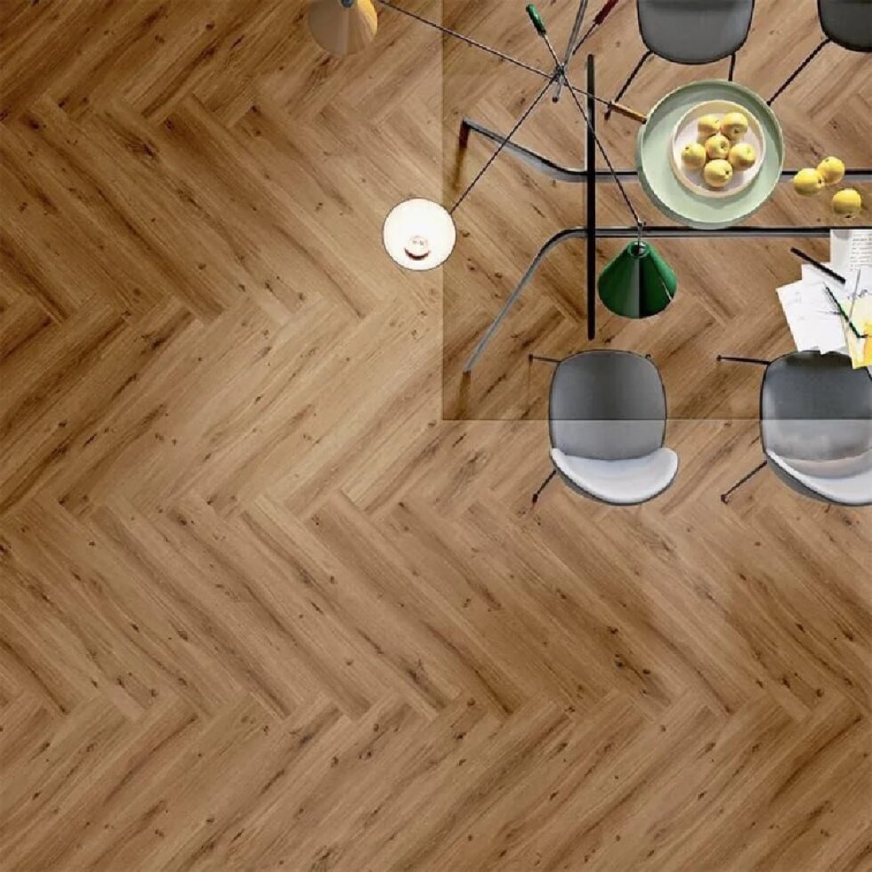 Ecoline HB lepený - rybia kosť 9593 Dub kráľovský tmavý
