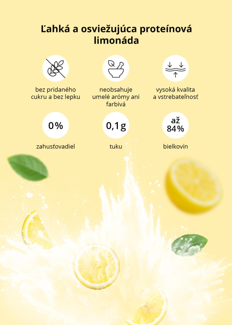 VENIRA clear whey proteín / proteínová limonáda - vzorka