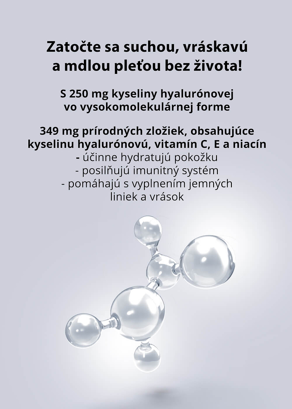 VENIRA kyselina hyalurónová, super komplex