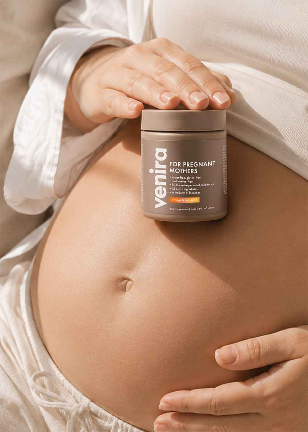 VENIRA vitamíny pre tehotné ženy, 1.-3. trimester