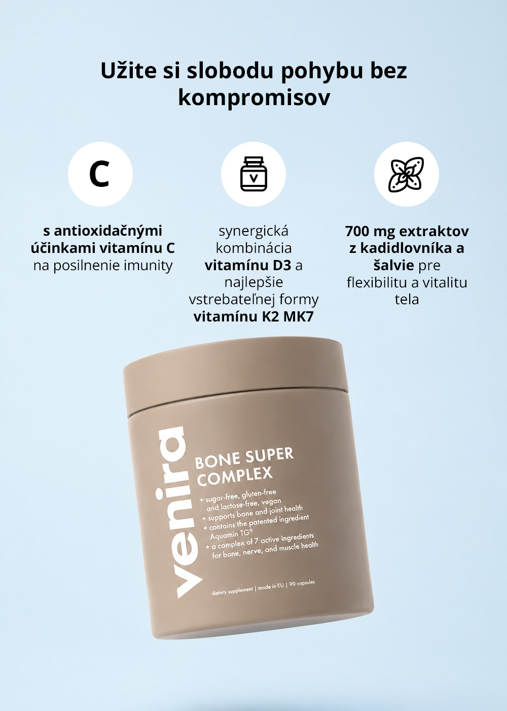 VENIRA kĺbová výživa super complex