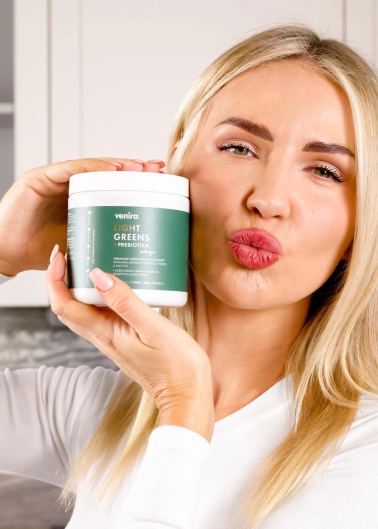 VENIRA light greens + prebiotiká