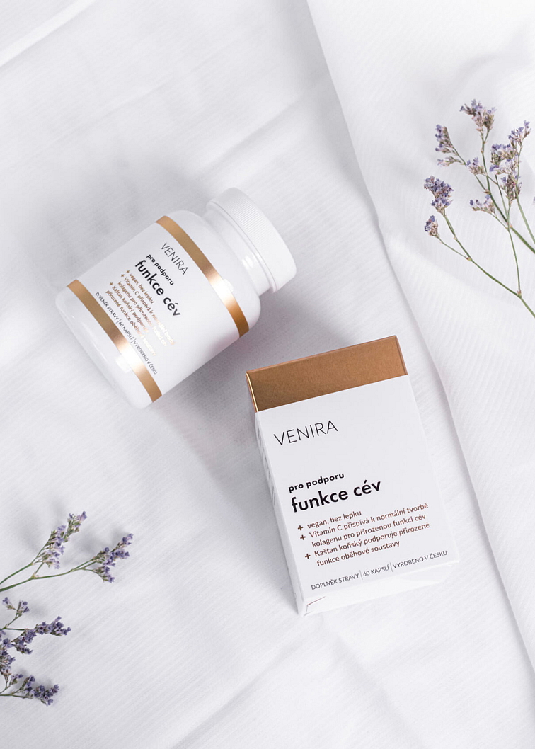 VENIRA na podporu funkcie ciev