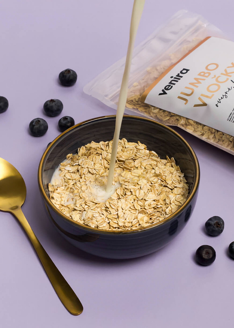 VENIRA bezlepkové jumbo ovsené vločky