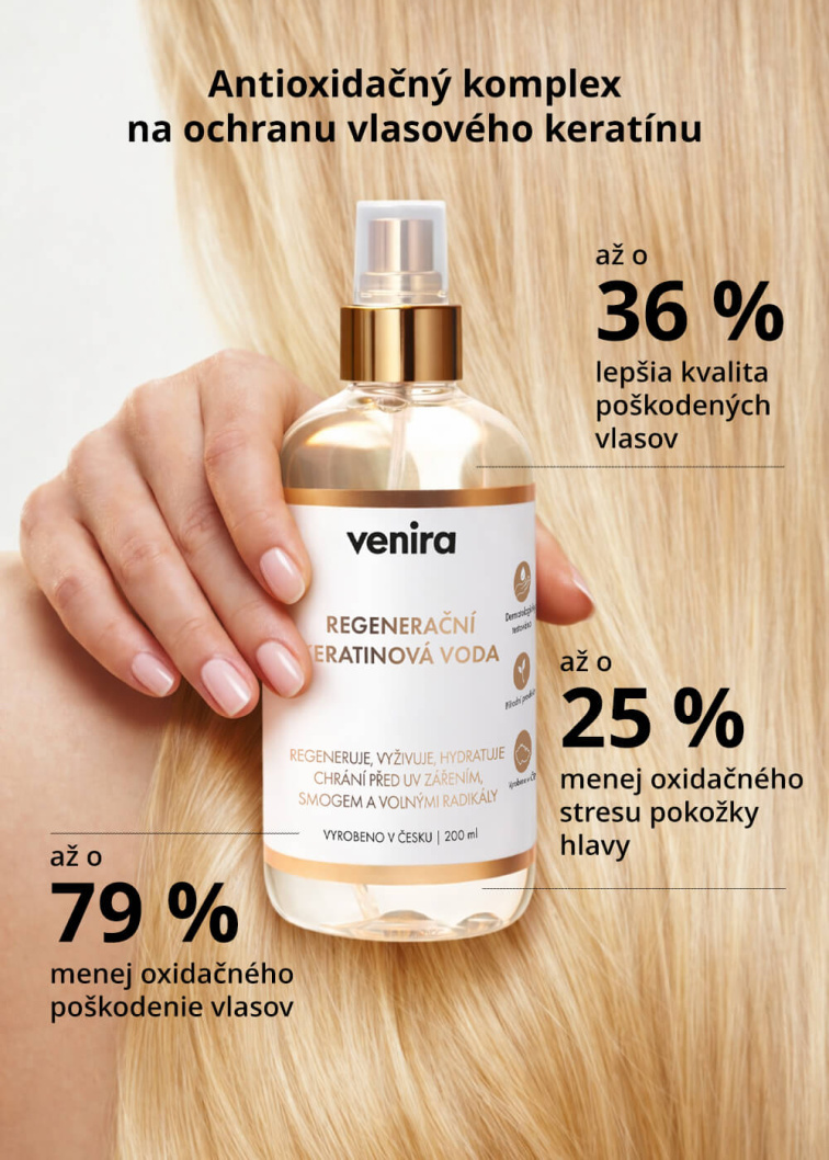 VENIRA regeneračná keratínová voda
