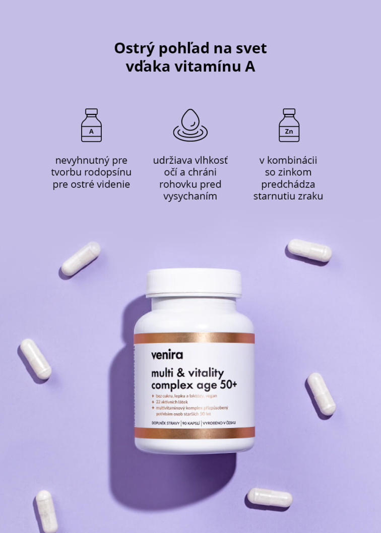 VENIRA multi & vitality complex age 50+